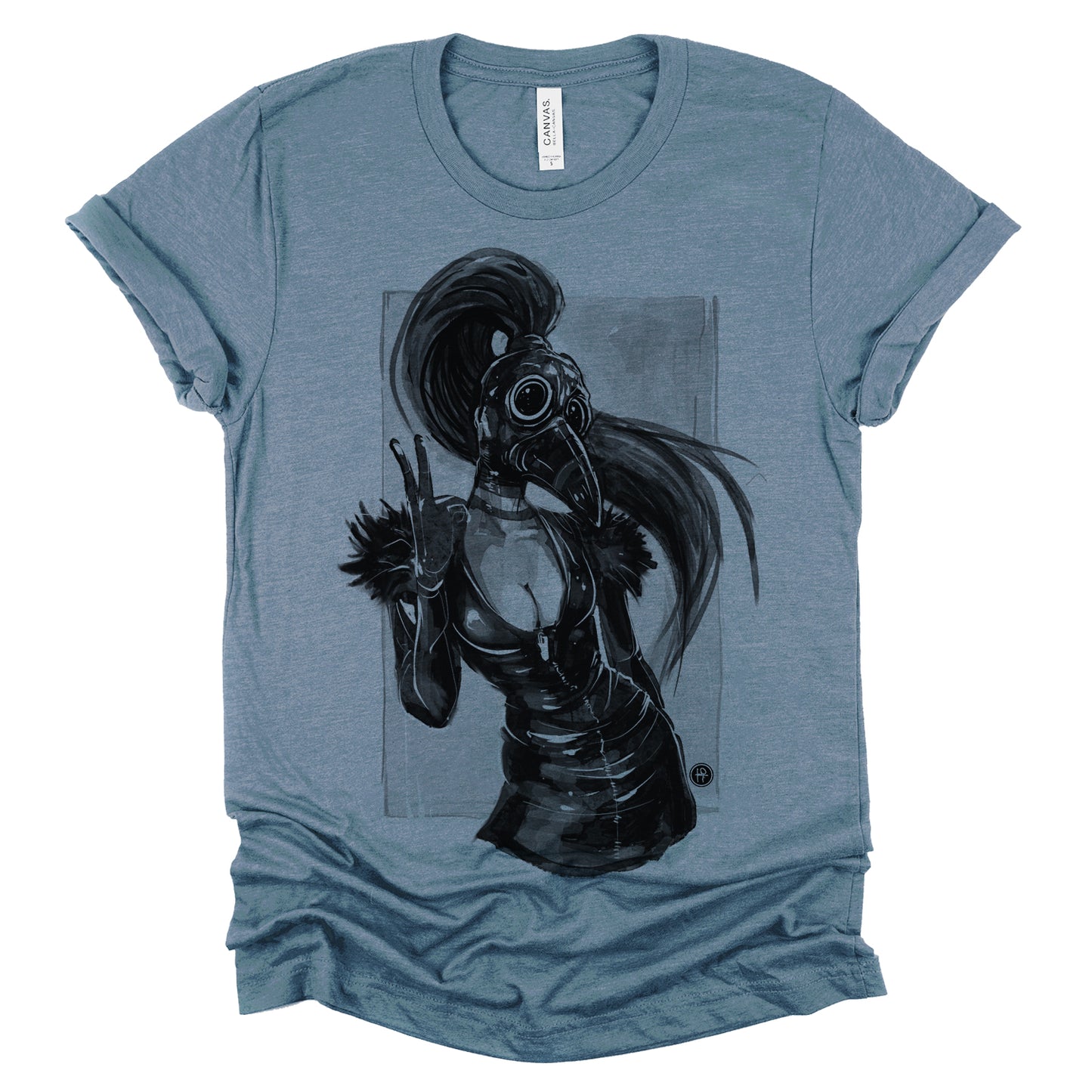 Mrs. Plague Doctor: A Latex Dom's Seduction T-Shirt