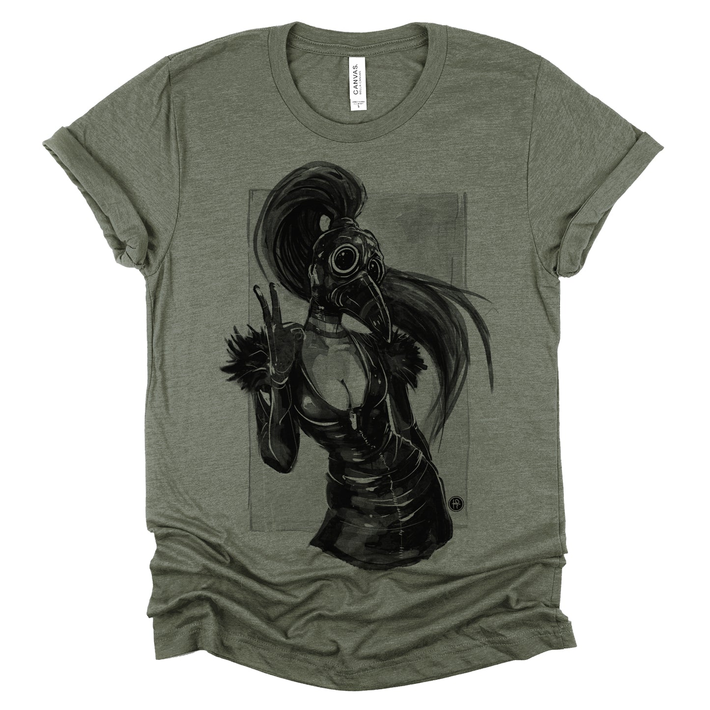 Mrs. Plague Doctor: A Latex Dom's Seduction T-Shirt