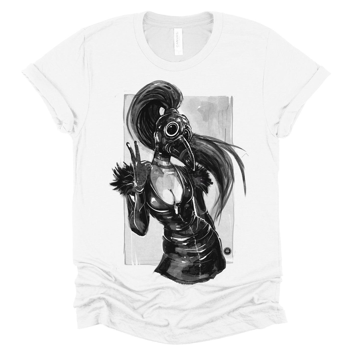 Mrs. Plague Doctor: A Latex Dom's Seduction T-Shirt