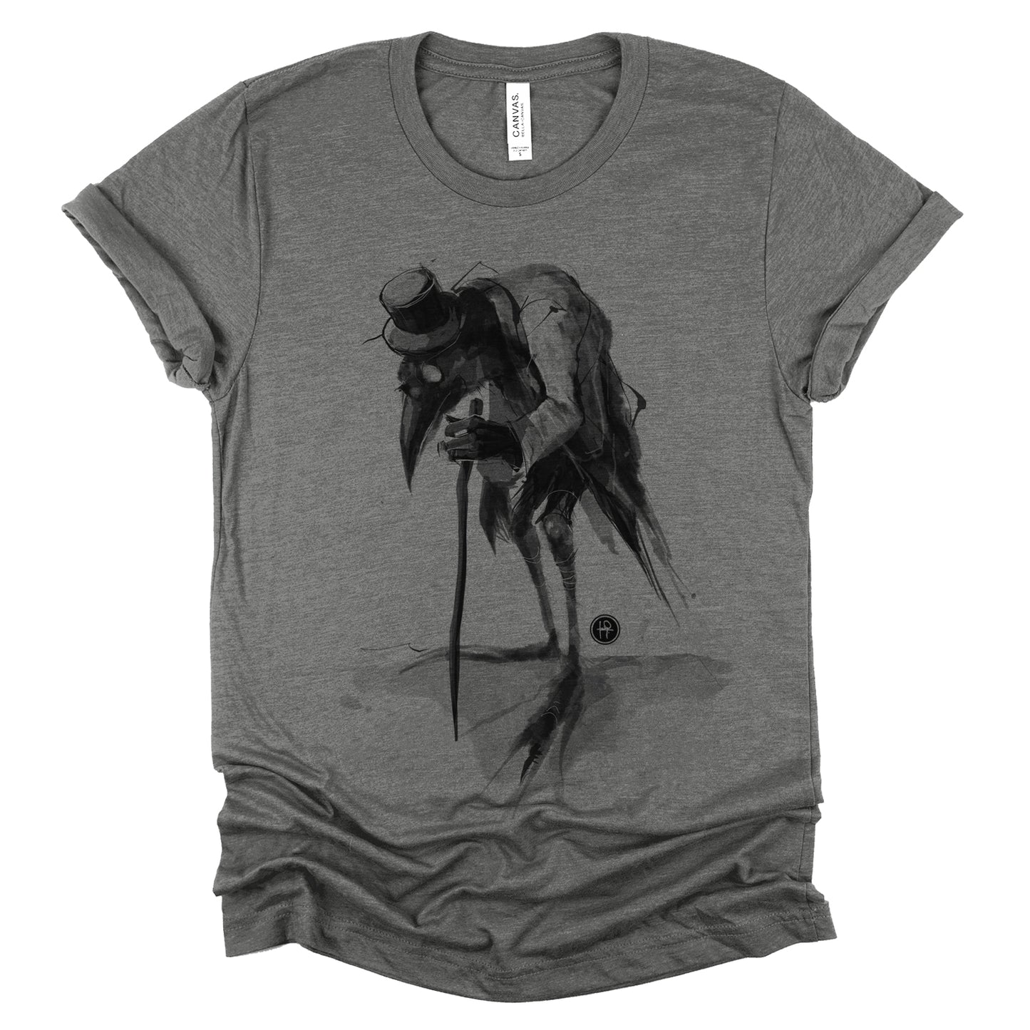 Old Crow: Penniless in Dark Feathers T-shirt