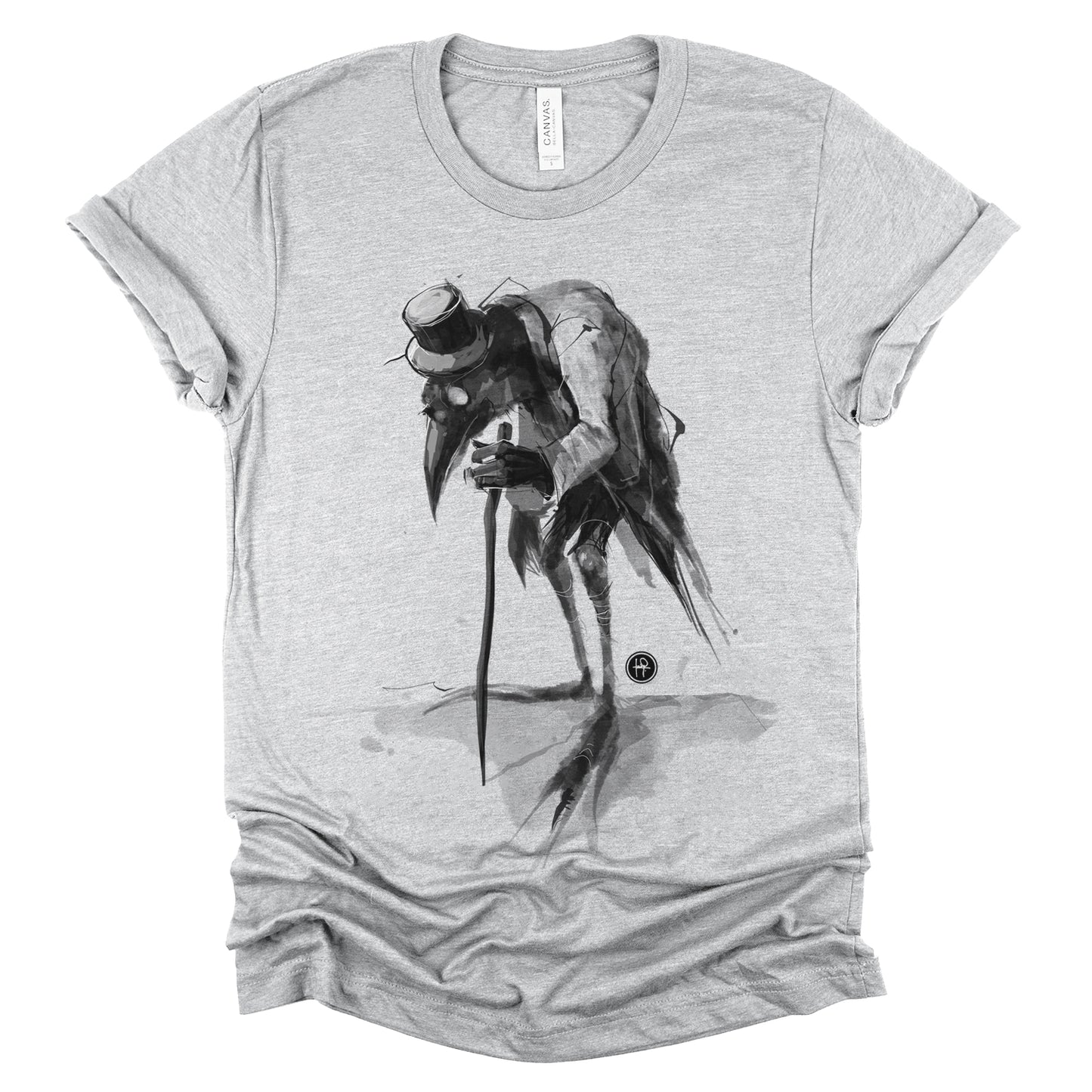 Old Crow: Penniless in Dark Feathers T-shirt