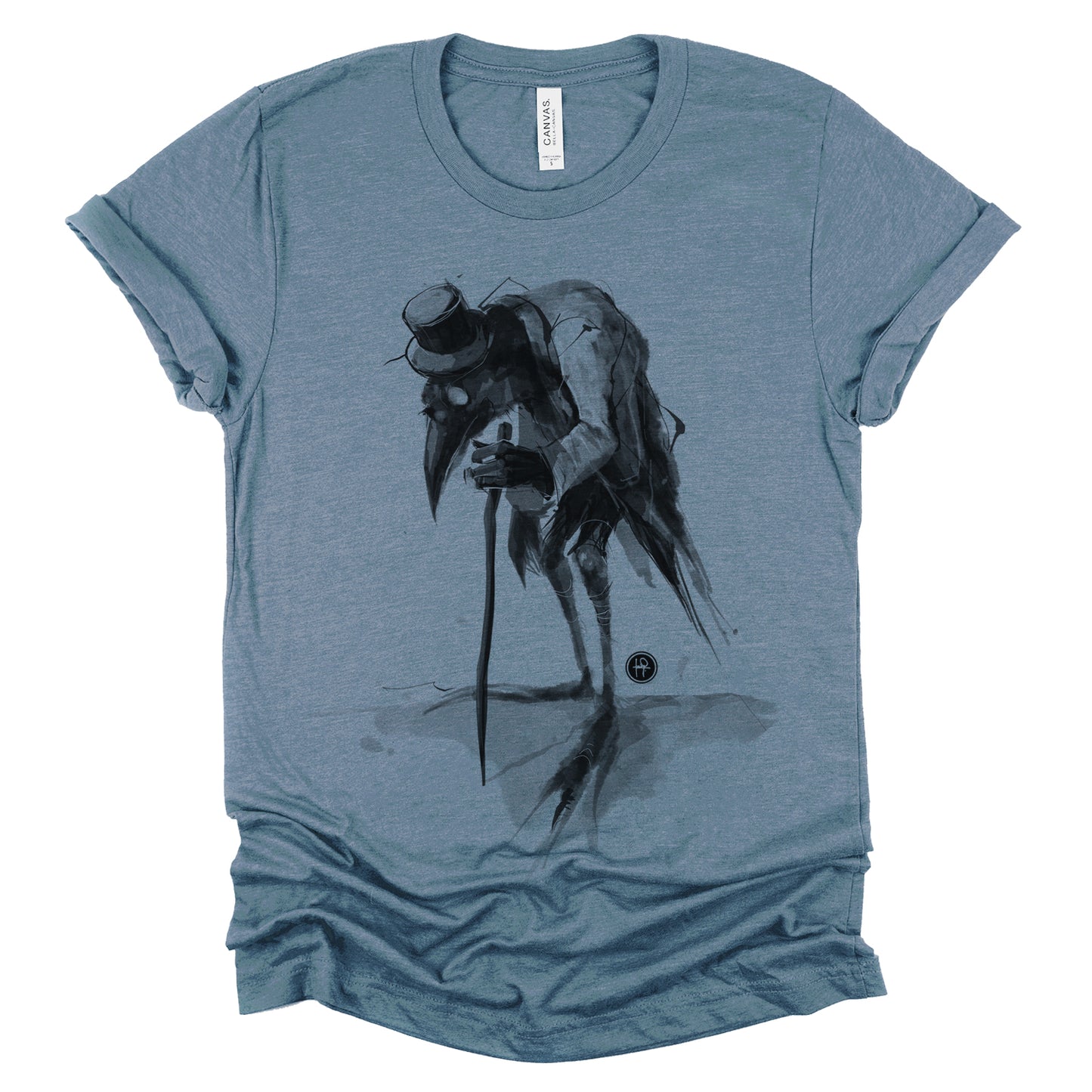Old Crow: Penniless in Dark Feathers T-shirt