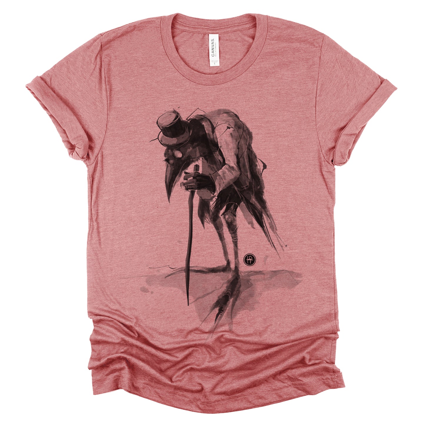 Old Crow: Penniless in Dark Feathers T-shirt