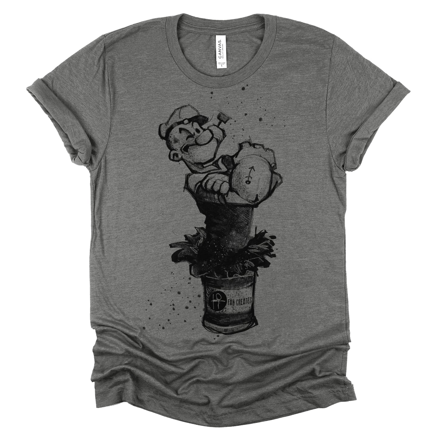 Sailor's Spinach: Powered by FabCreates T-Shirt