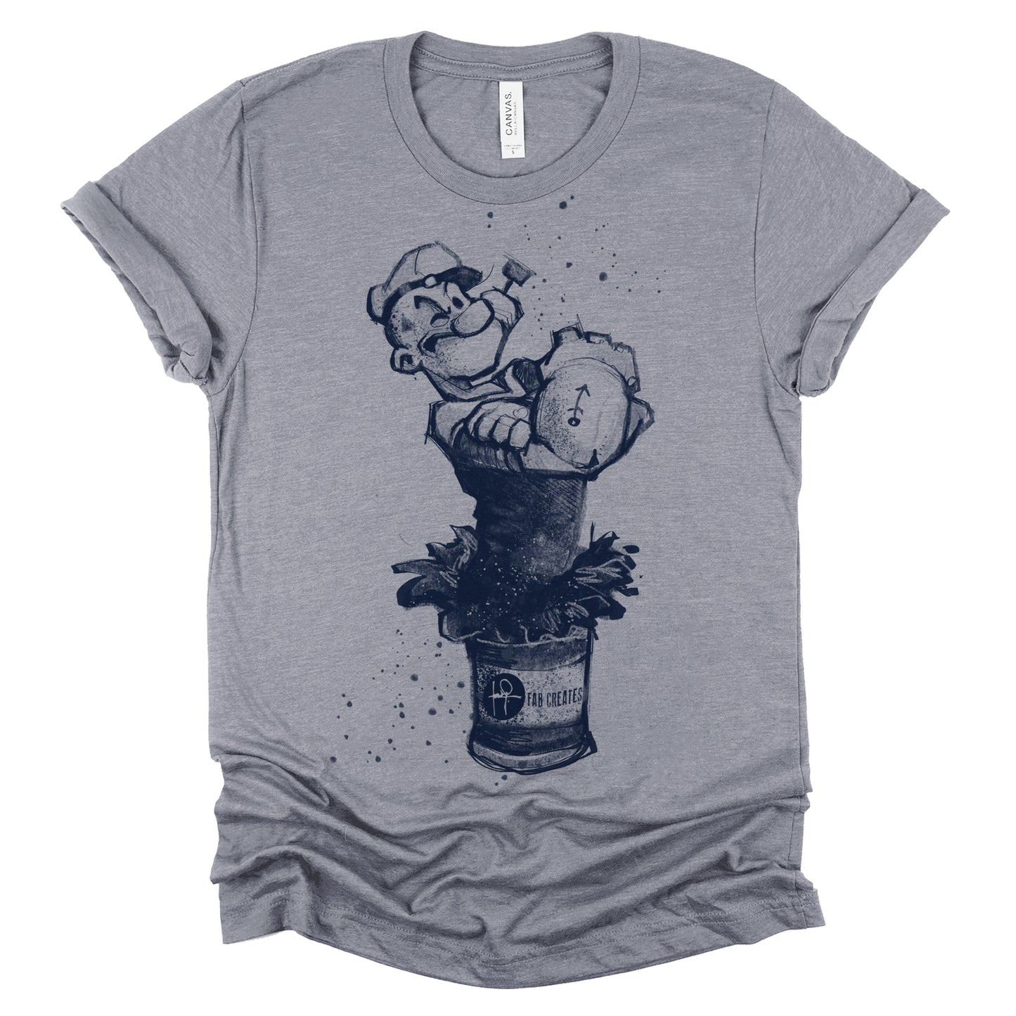 Sailor's Spinach: Powered by FabCreates T-Shirt
