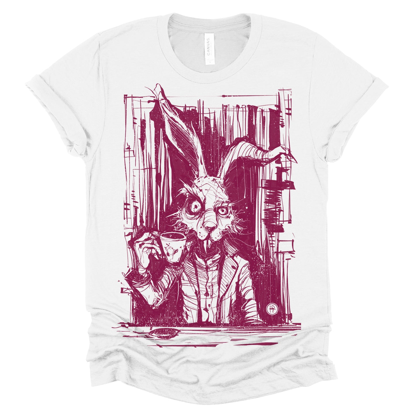 March Hare Tea Time: A Caffeinated Delight T-Shirt