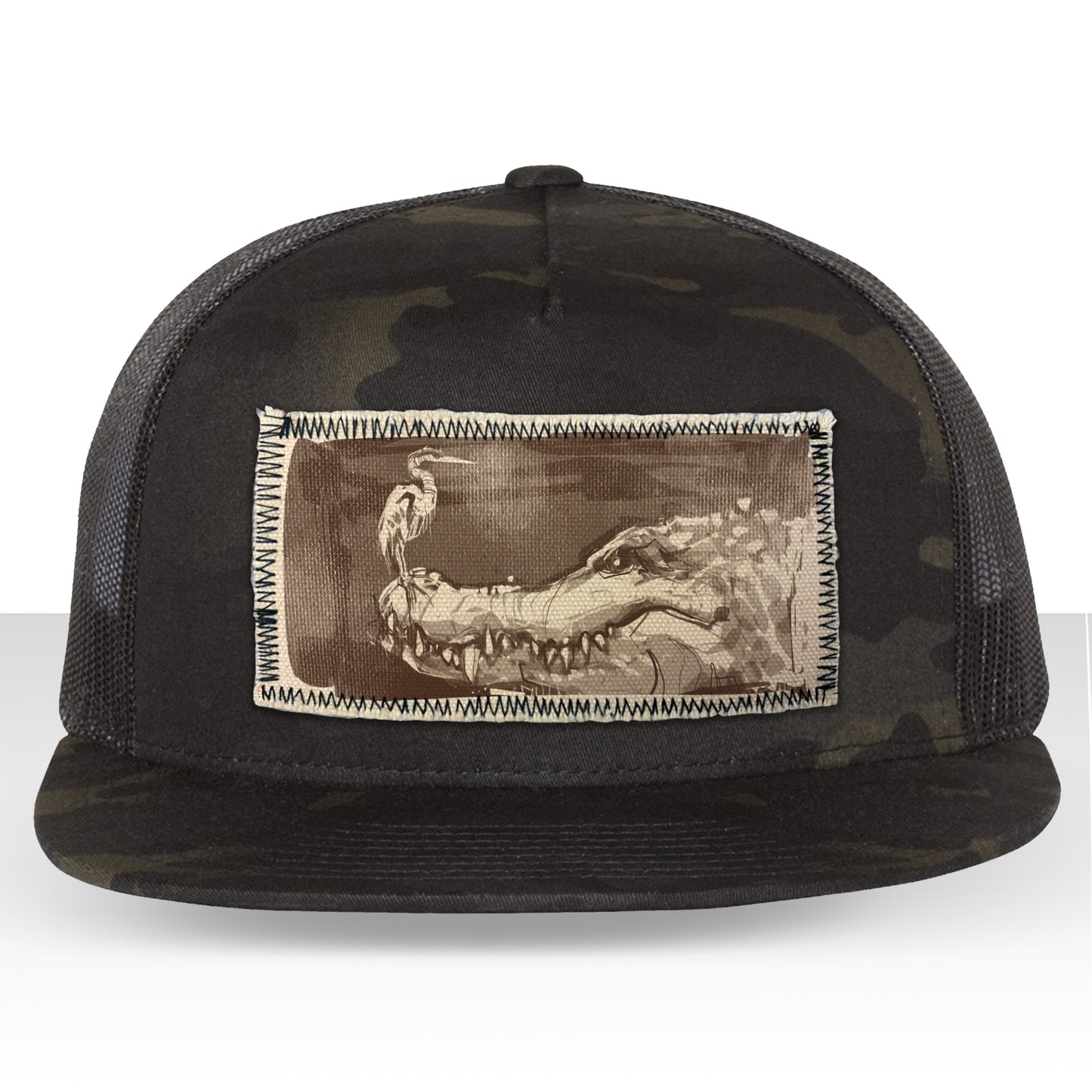 Sawgrass: Florida's Serene Landscape Trucker Hat