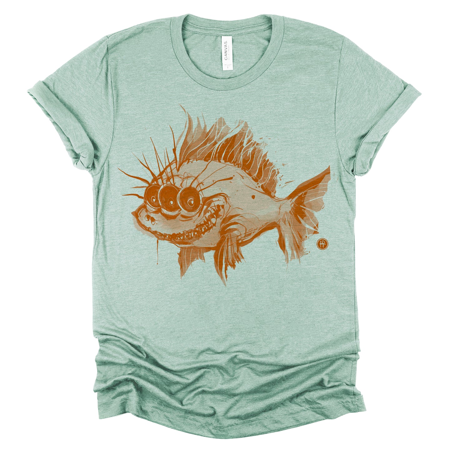 Radioactive Fish: Blinky's Glow T-Shirt