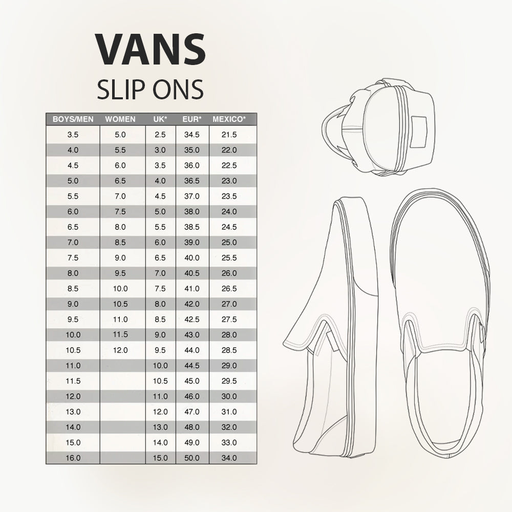 Sun & Moon Vans Slip ons