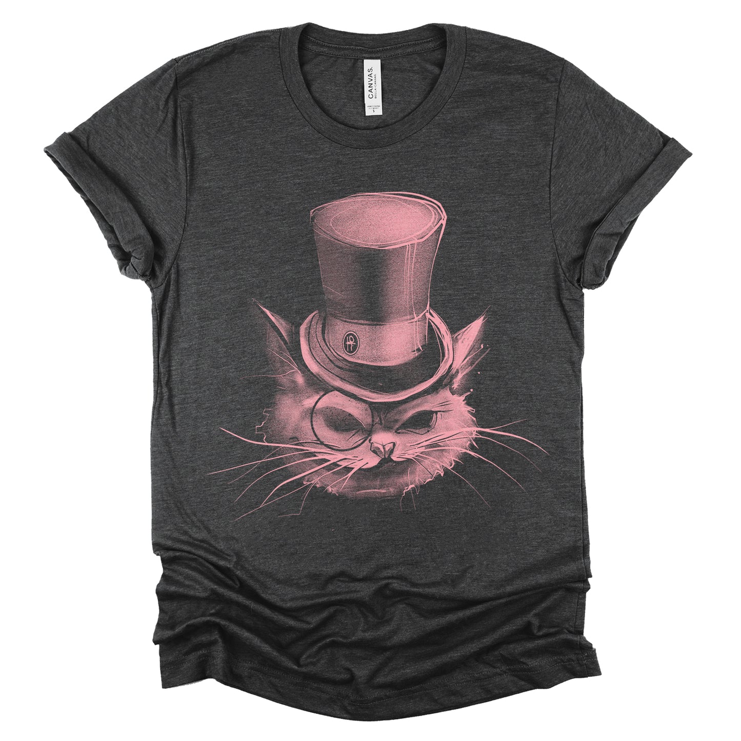 Villain Kitty: Sinister Silent Movie Tribute T-Shirt