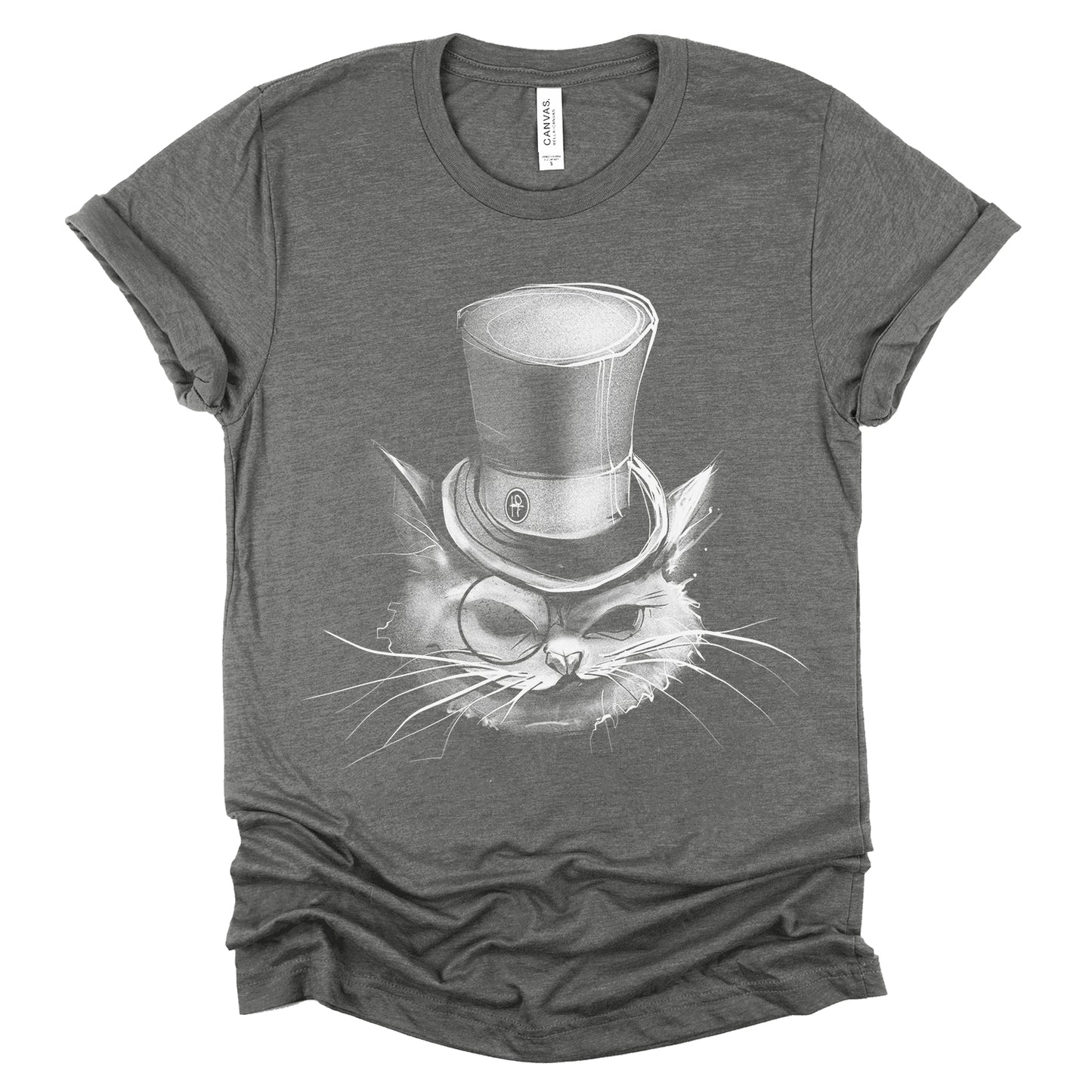 Villain Kitty: Sinister Silent Movie Tribute T-Shirt
