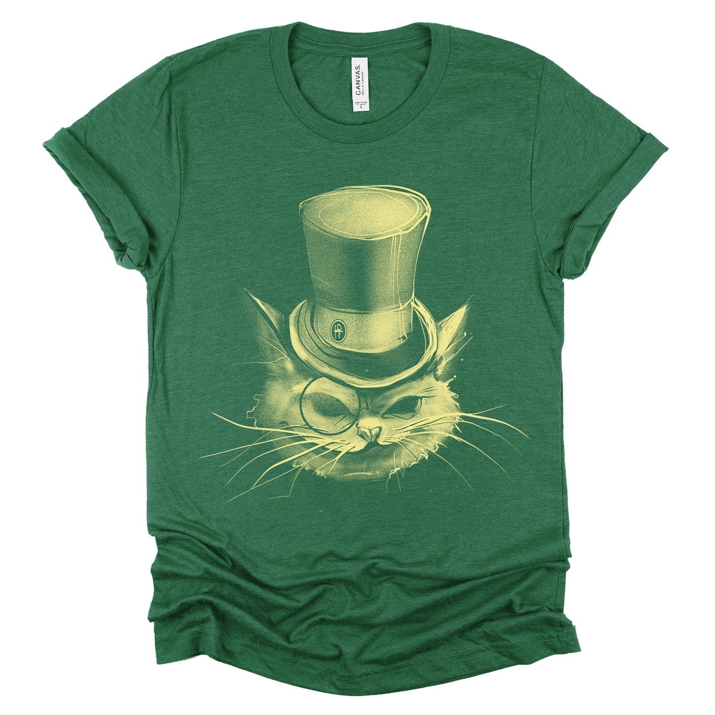 Villain Kitty: Sinister Silent Movie Tribute T-Shirt