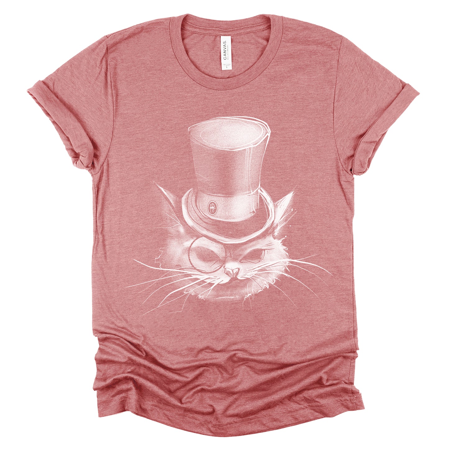 Villain Kitty: Sinister Silent Movie Tribute T-Shirt