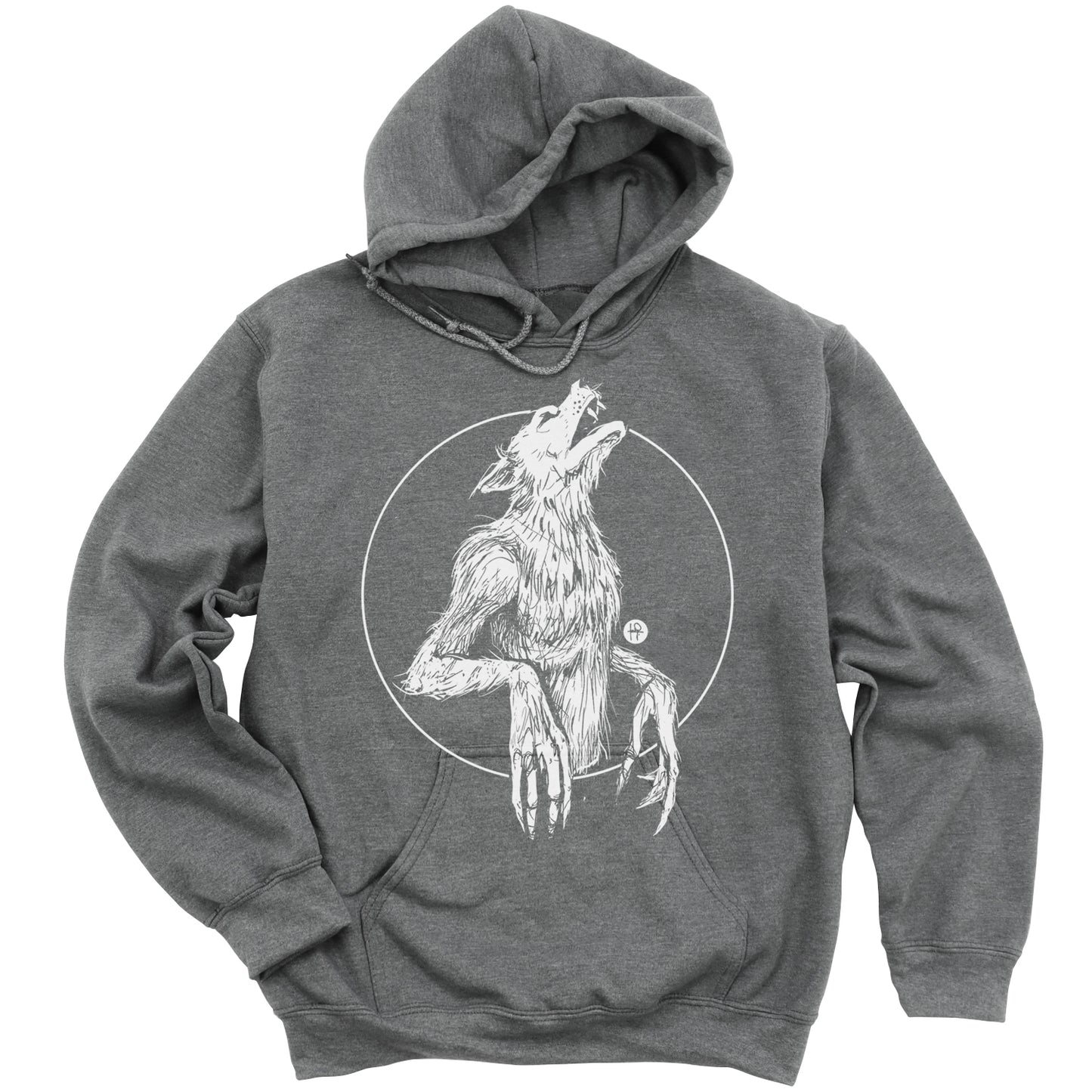 Howling Werewolf: Embrace the Night Hoodie