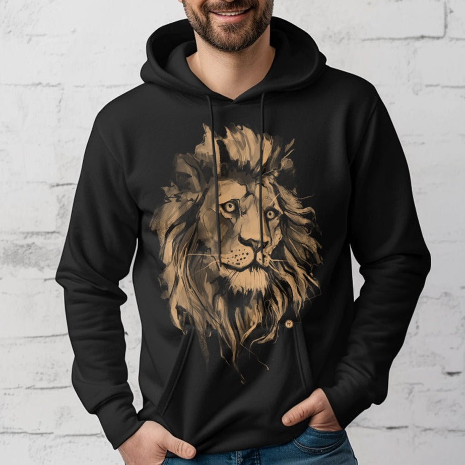 Lion Calm Majesty Hoodie