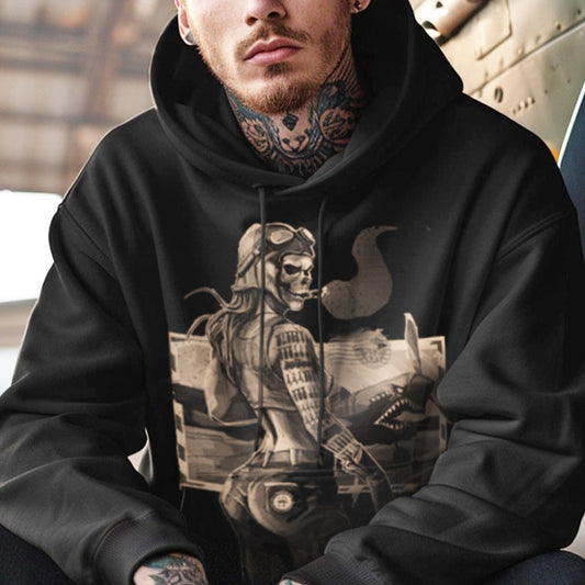 Pilot's Tally: Conquer the Skies Hoodie