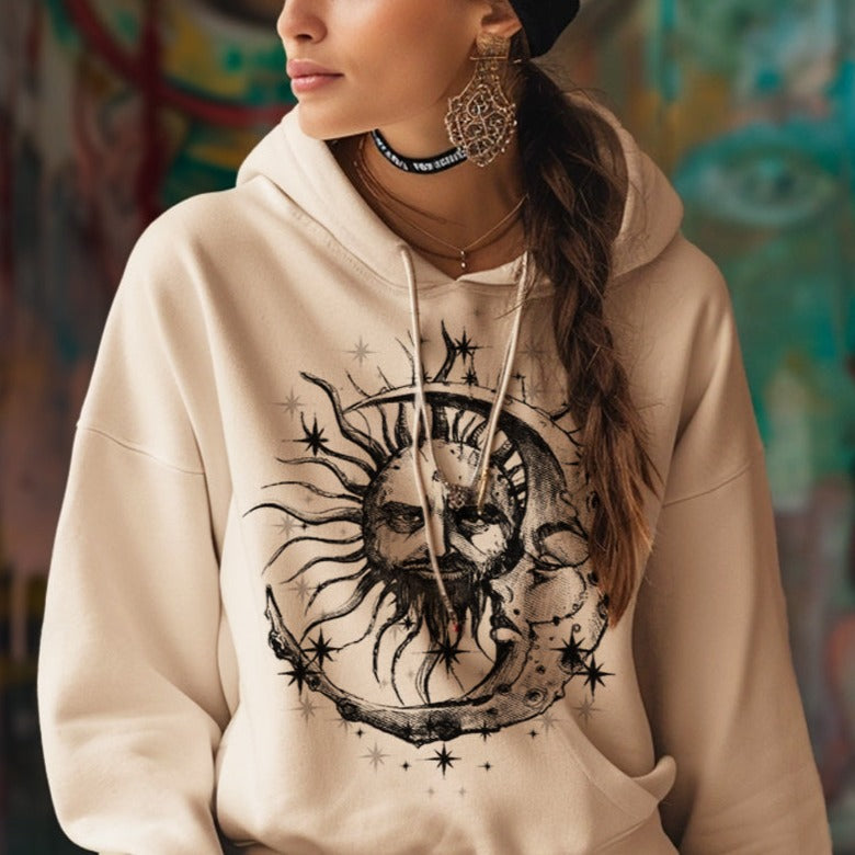 Sun & Moon: Celestial Duo Hoodie