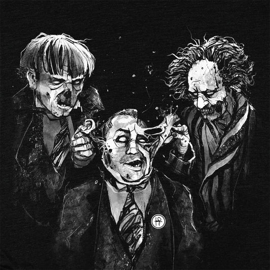 3 Zombie Fools: Horror & Shenanigans T-shirt