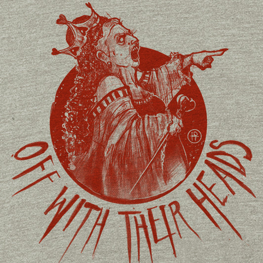 Off With Their Heads: Embrace the Eerie Elegance T-Shirt