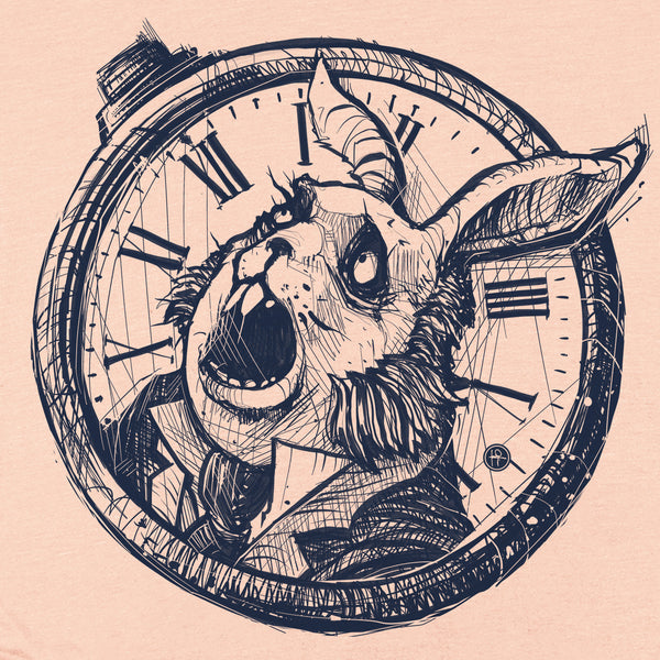 White Rabbit Clock