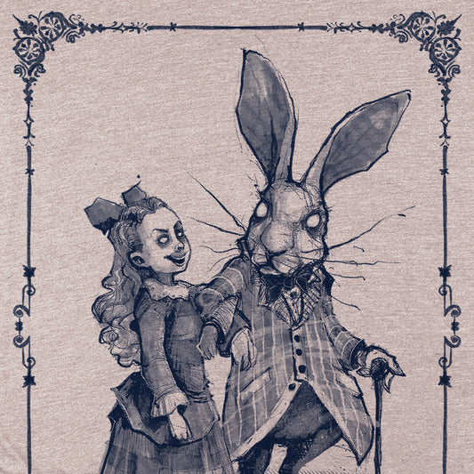 Journey to Wonderland: A Path to the Tea Party T-shirt