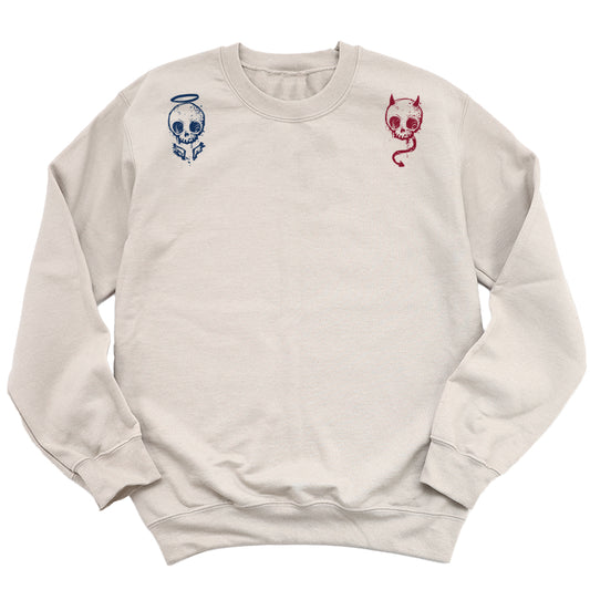 Angels & Devils On Your Shoulders: Seductive Temptations Sweatshirt