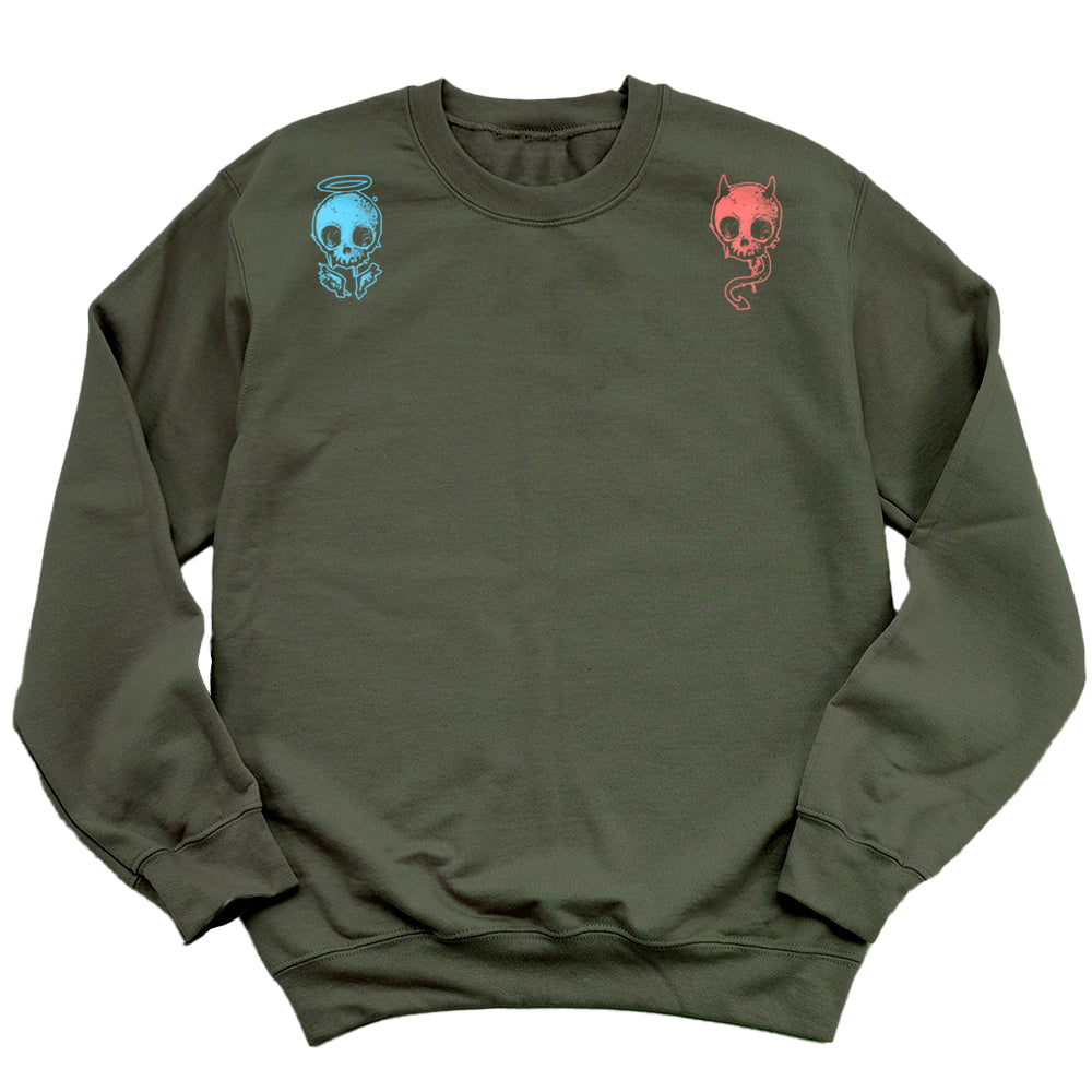 Angels & Devils On Your Shoulders: Seductive Temptations Sweatshirt