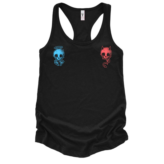Angels & Devils On Your Shoulders: Seductive Temptations Tank Top