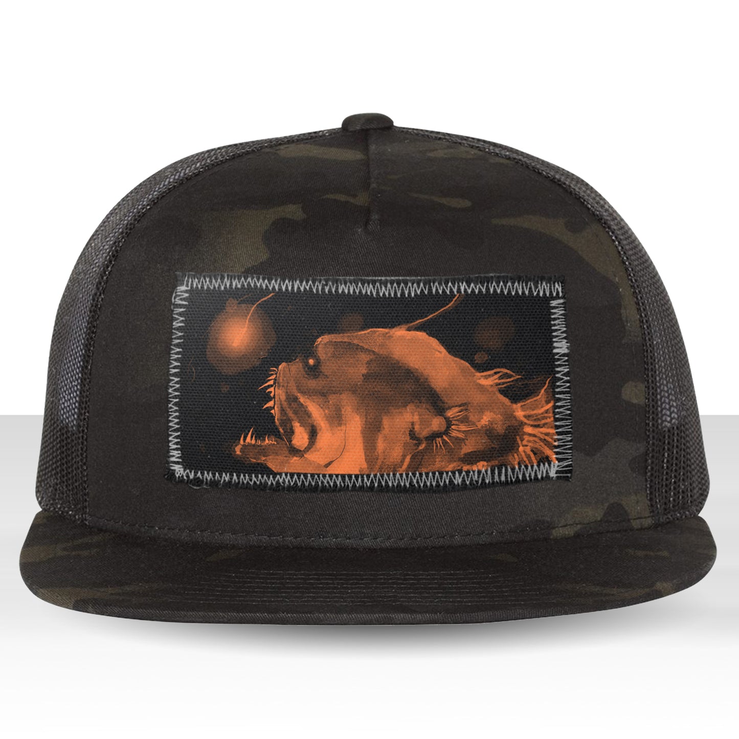 Angler Fish: Depths of Deception Trucker Hat