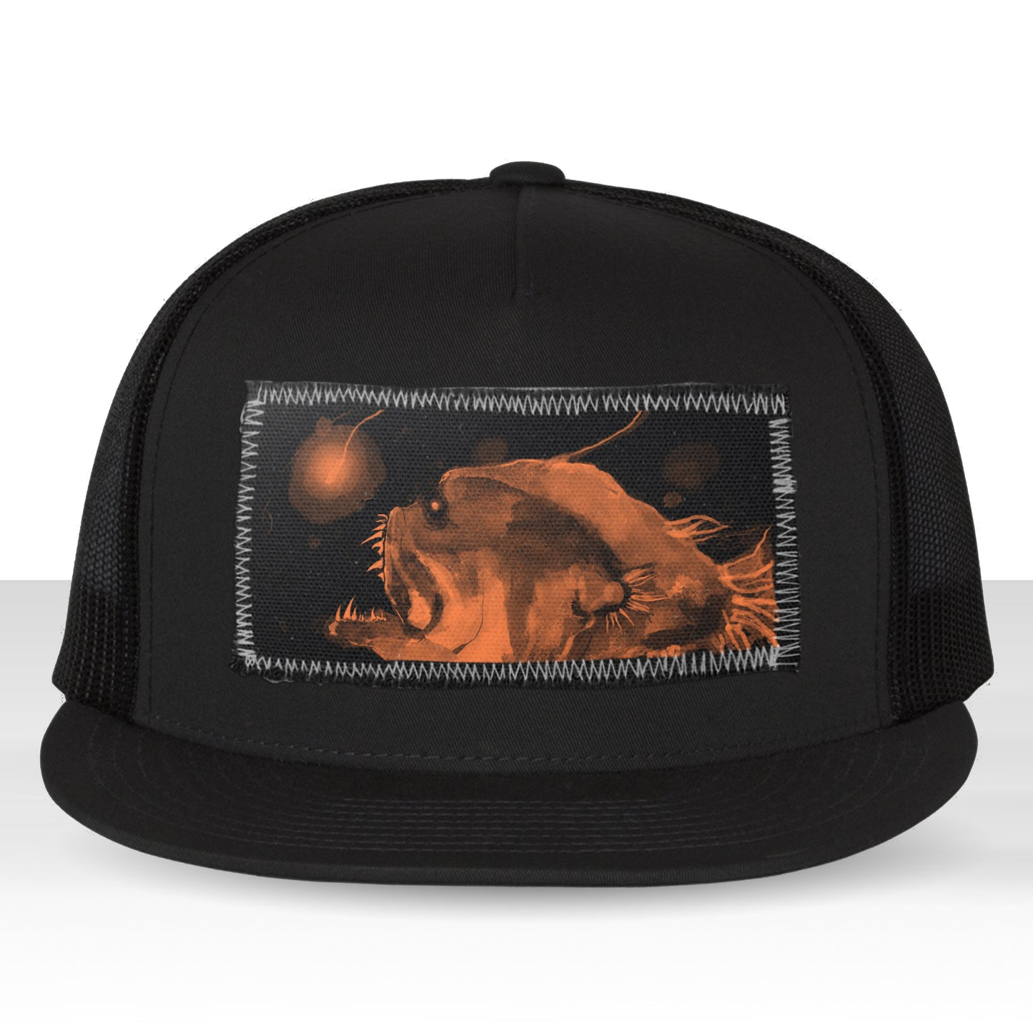 Angler Fish: Depths of Deception Trucker Hat