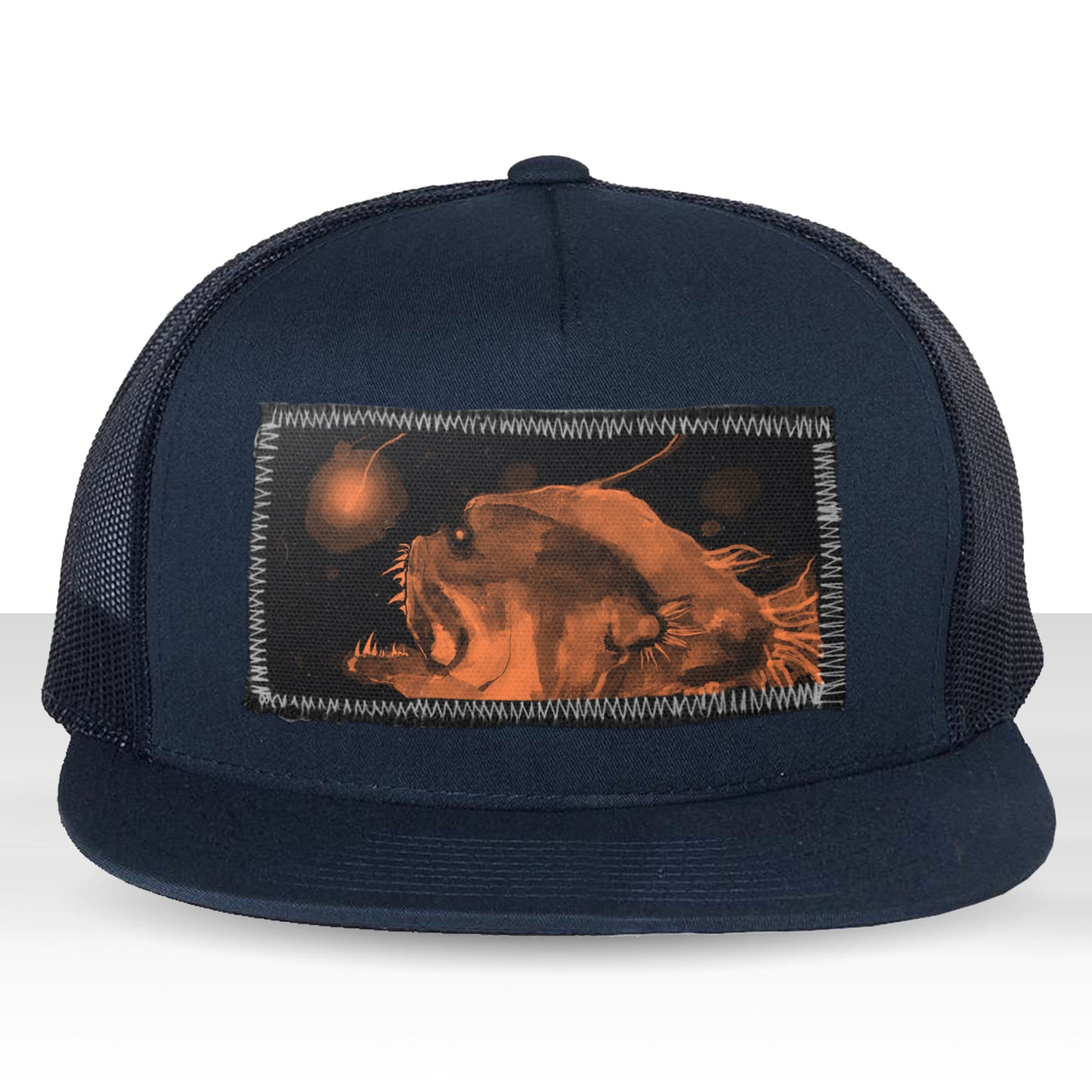 Angler Fish: Depths of Deception Trucker Hat