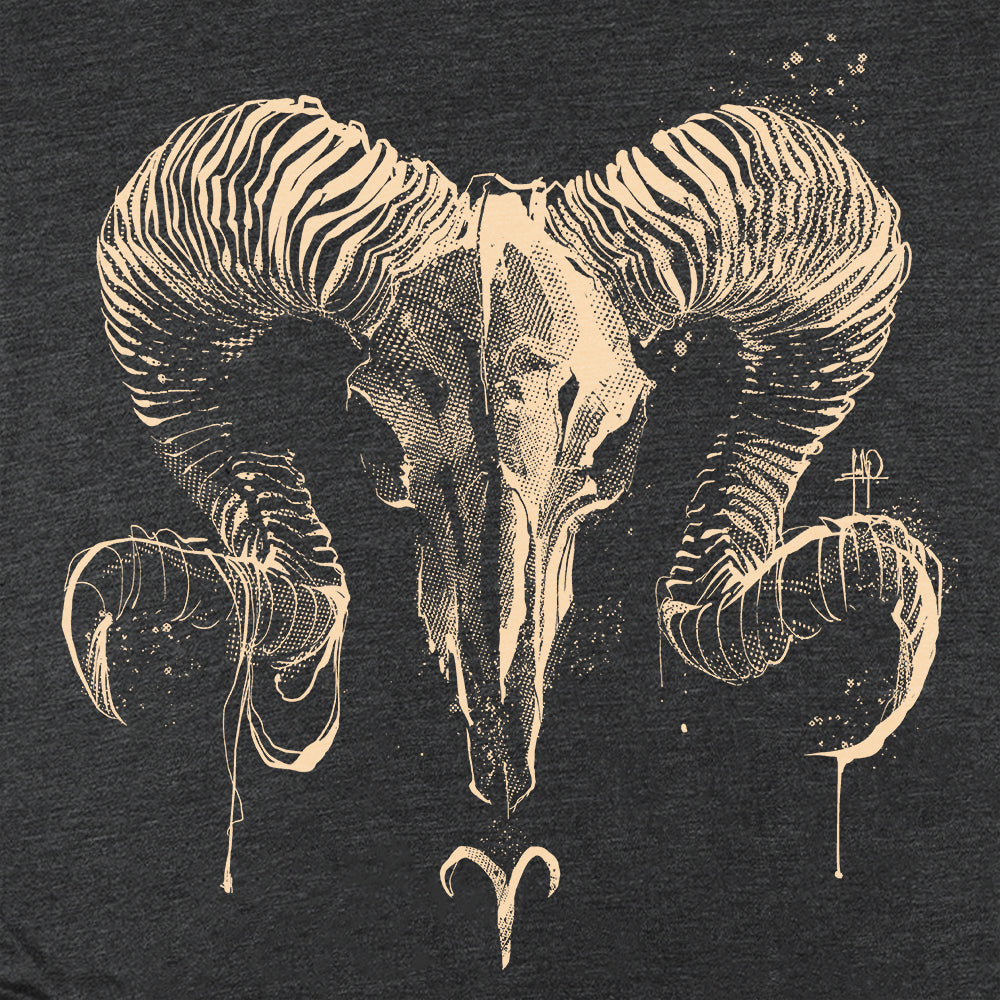 Aries Zodiac Sign: Celestial Warrior T-shirt