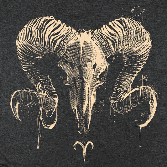 Aries Zodiac Sign: Celestial Warrior T-shirt
