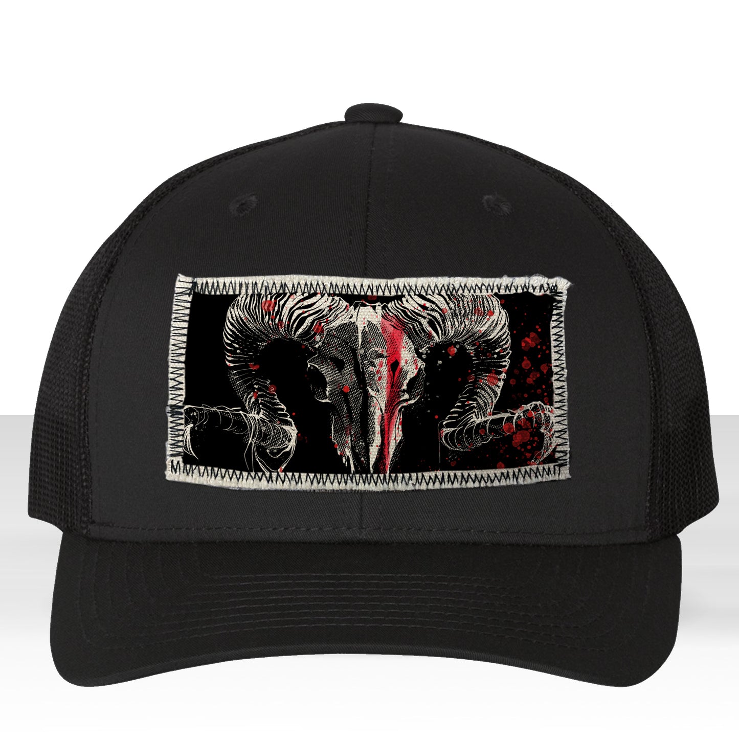 Aries Zodiac Sign: Celestial Warrior Trucker Hat