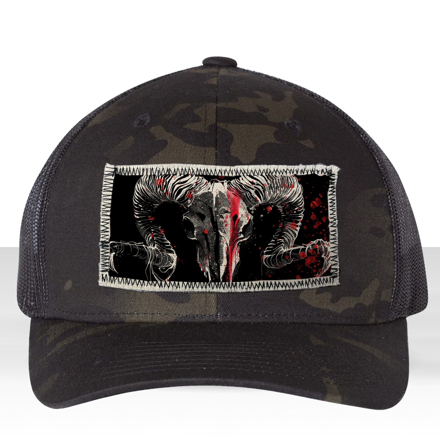 Aries Zodiac Sign: Celestial Warrior Trucker Hat