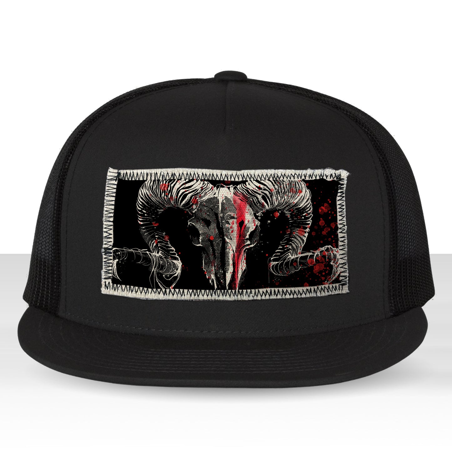 Aries Zodiac Sign: Celestial Warrior Trucker Hat