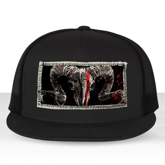 Aries Zodiac Sign: Celestial Warrior Trucker Hat