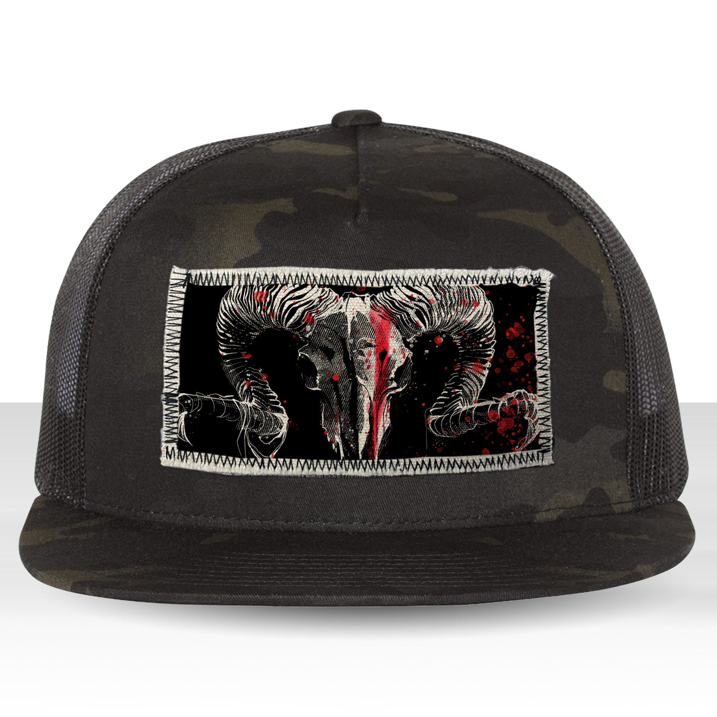 Aries Zodiac Sign: Celestial Warrior Trucker Hat