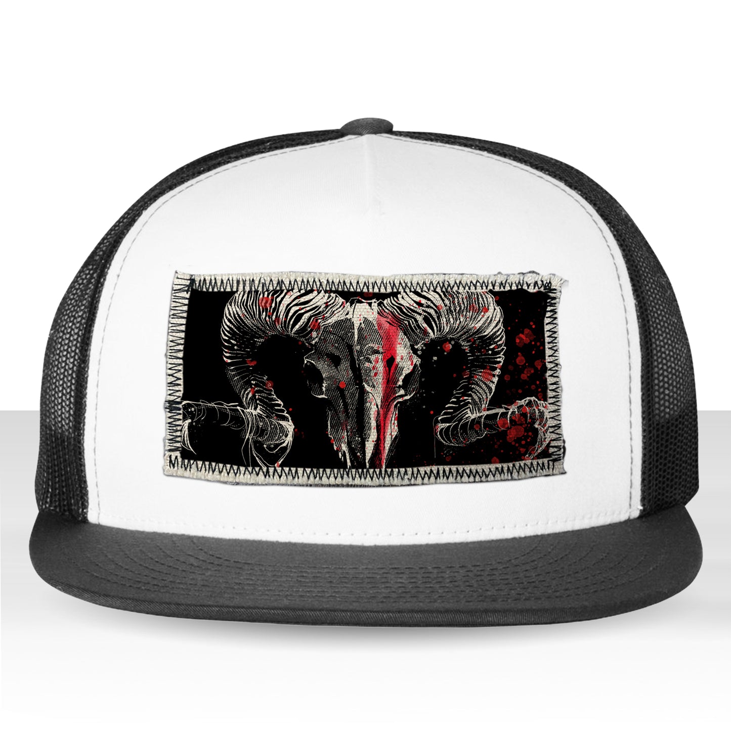 Aries Zodiac Sign: Celestial Warrior Trucker Hat