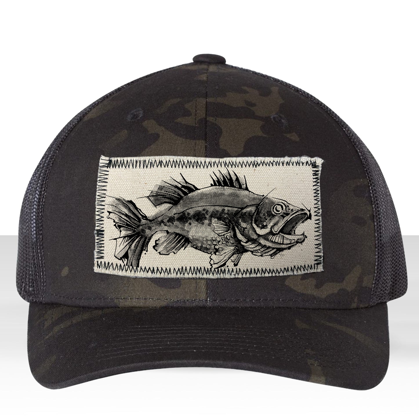 Bass: Dangerous Catch Trucker Hat