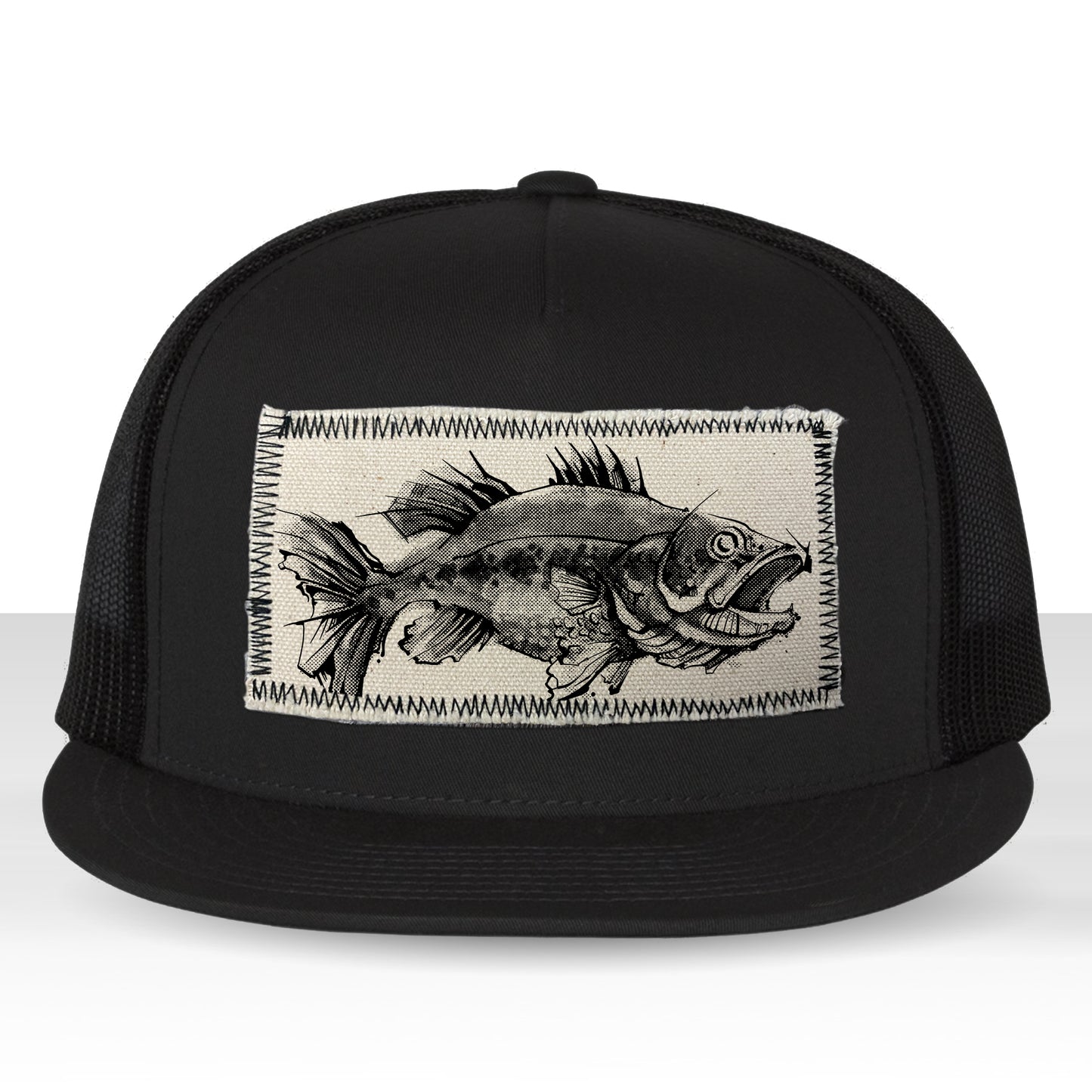 Bass: Dangerous Catch Trucker Hat