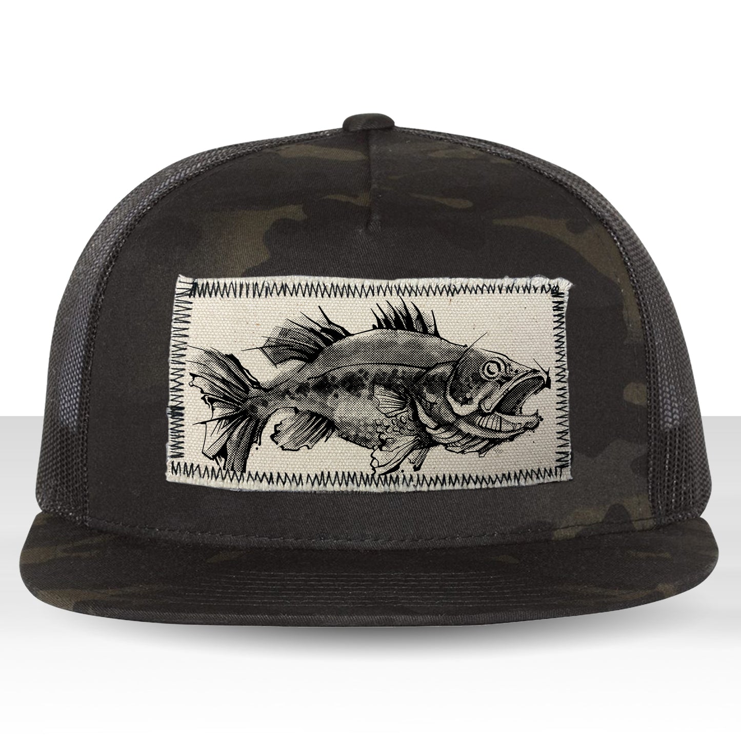 Bass: Dangerous Catch Trucker Hat