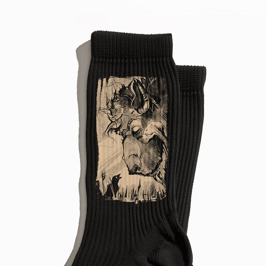 Bison & Bird Crew Socks