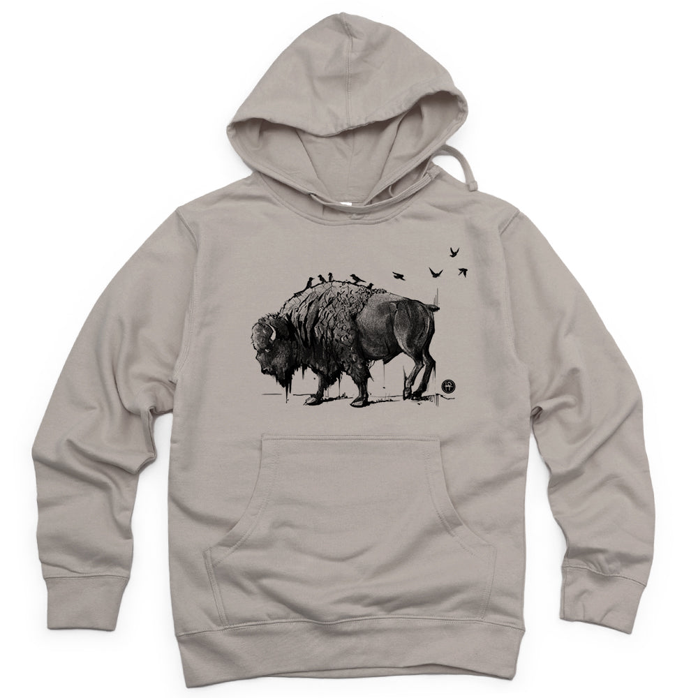 Bison: Majestic Harmony Hoodie