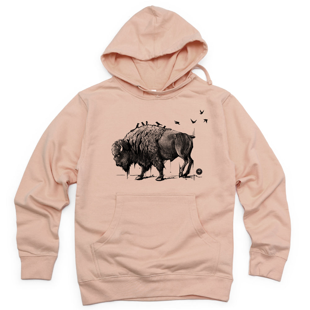 Bison: Majestic Harmony Hoodie