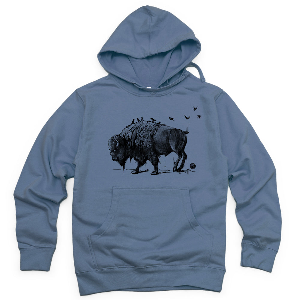 Bison: Majestic Harmony Hoodie