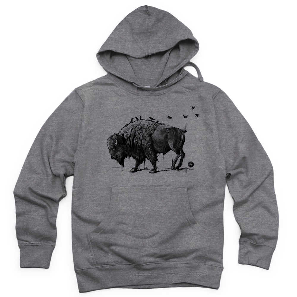 Bison: Majestic Harmony Hoodie