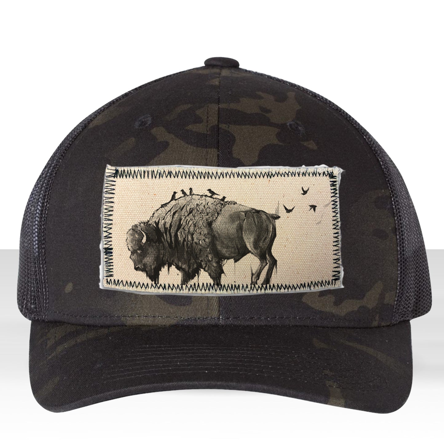 Bison: Majestic Harmony Trucker Hat