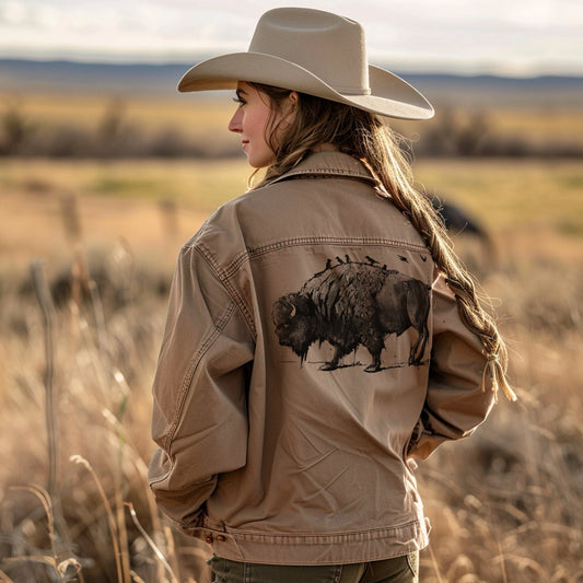Bison: Majestic Harmony Maverick Jacket