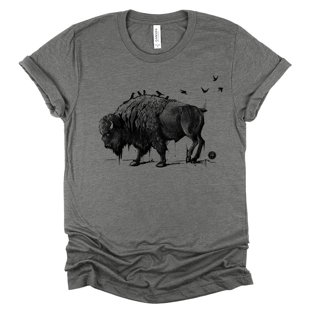 Bison: Majestic Harmony T-shirt